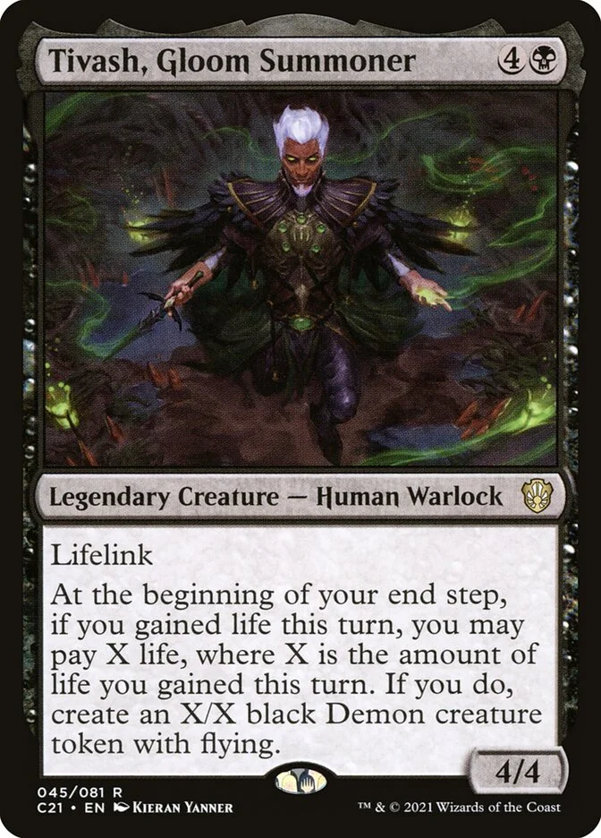 Tivash, Gloom Summoner (Commander 2021) - Magic: The Gathering in TCG Land