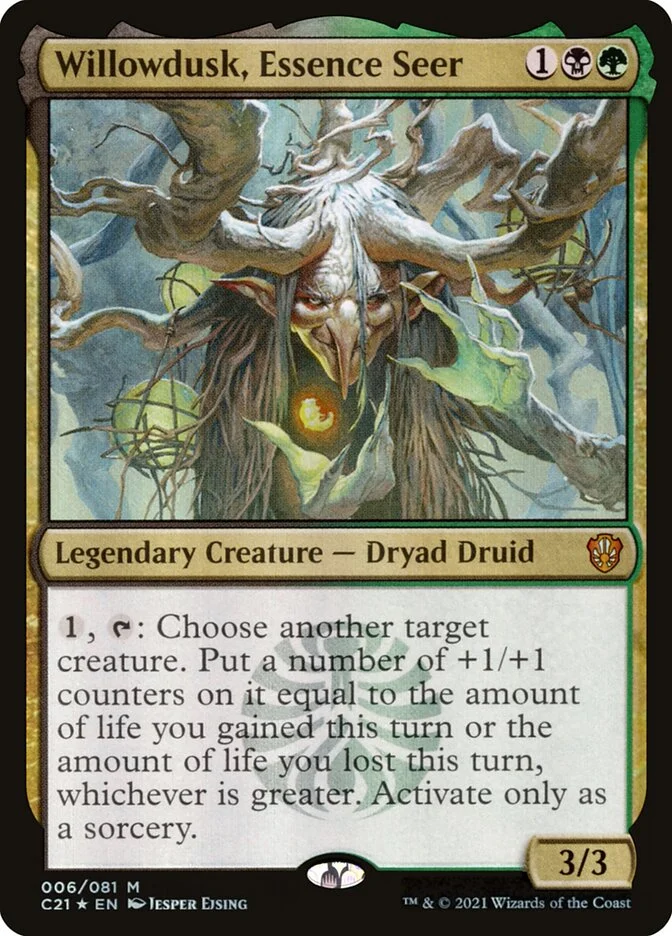 Willowdusk, Essence Seer (Commander 2021) - Magic: The Gathering in TCG Land
