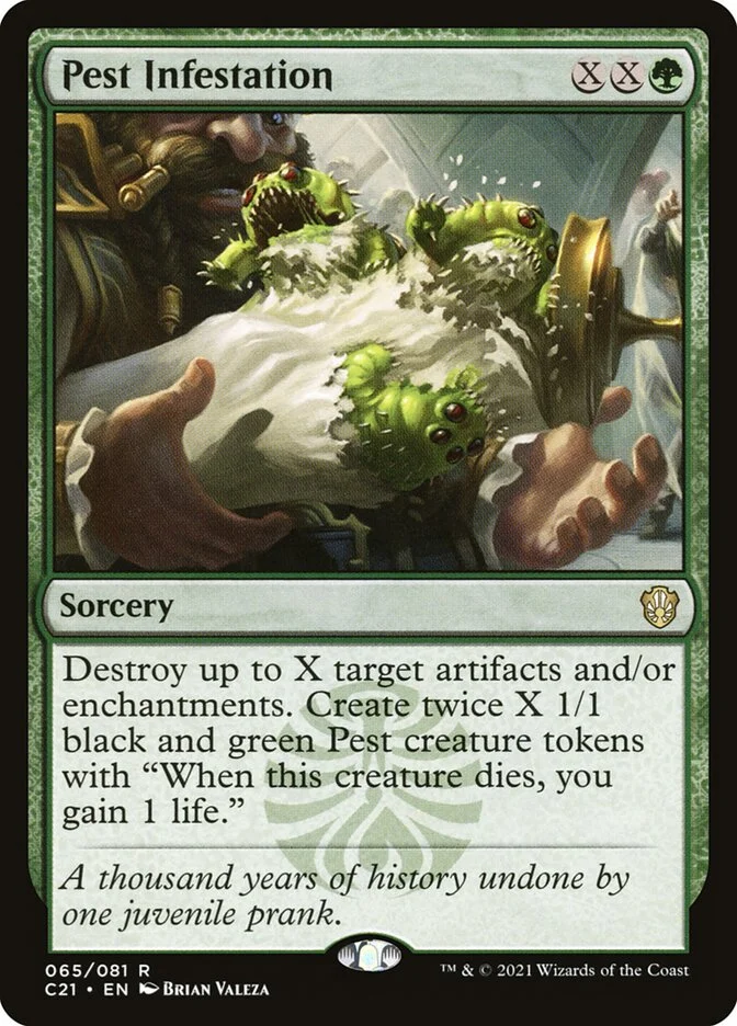 Pest Infestation (Commander 2021) - Magic: The Gathering in TCG Land