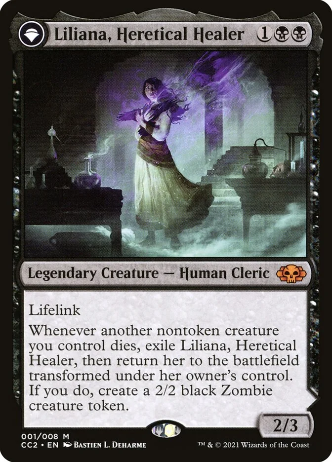 Liliana, Heretical Healer (Commander Collection: Black) - Magic: The Gathering in TCG Land