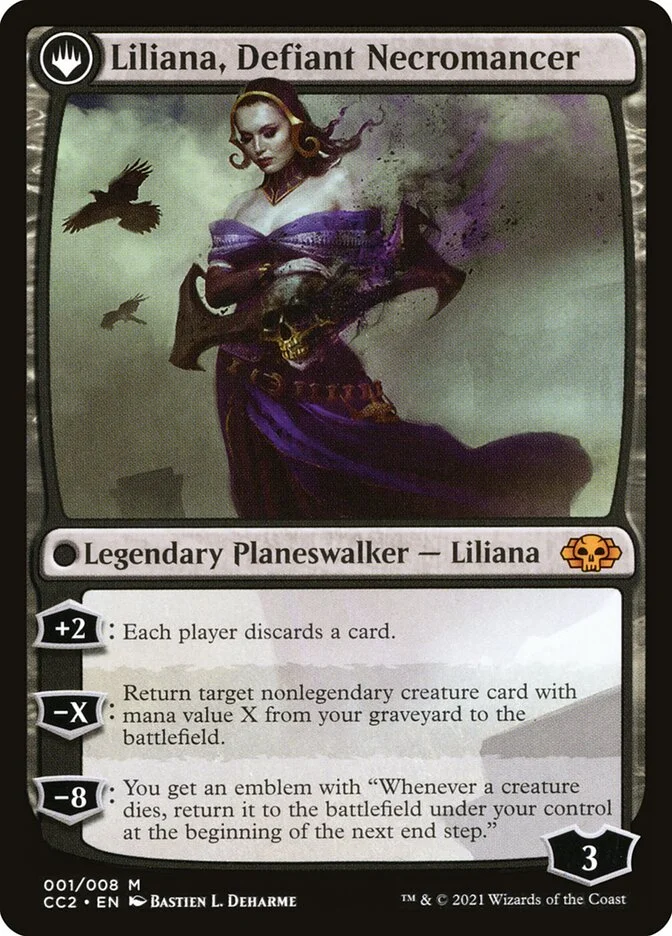Liliana, Defiant Necromancer (Commander Collection: Black) - Magic: The Gathering in TCG Land