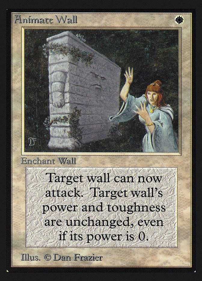 Animate Wall (Collectors' Edition) - Magic: The Gathering in TCG Land