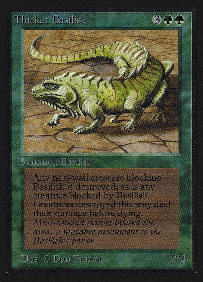 Thicket Basilisk (Collectors' Edition) - Magic: The Gathering in TCG Land México