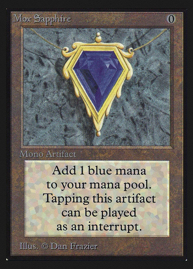 Mox Sapphire (Collectors' Edition) - Magic: The Gathering in TCG Land México