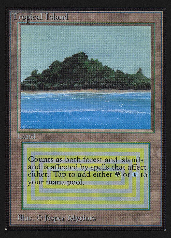 Tropical Island (Collectors' Edition) - Magic: The Gathering in TCG Land