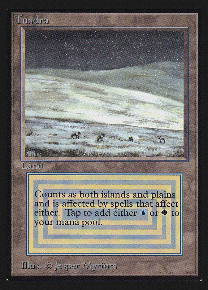 Tundra MTG (Unlimited Edition)