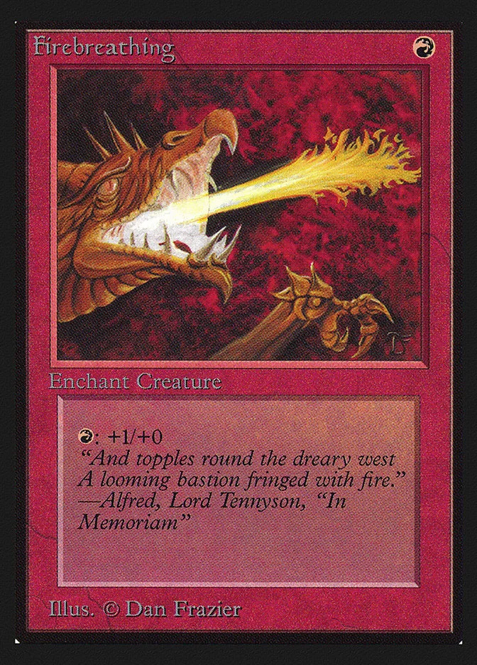 Firebreathing (Intl. Collectors' Edition) - Magic: The Gathering in TCG Land