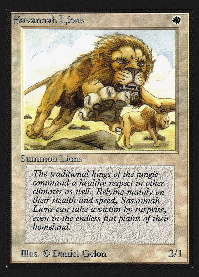 サバンナライオン mtg 30th anniversary edition Savannah Lions · 30th Anniversary Edition (30A) #38