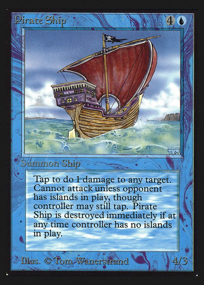 Pirate Ship (Intl. Collectors' Edition) - Magic: The Gathering in TCG Land
