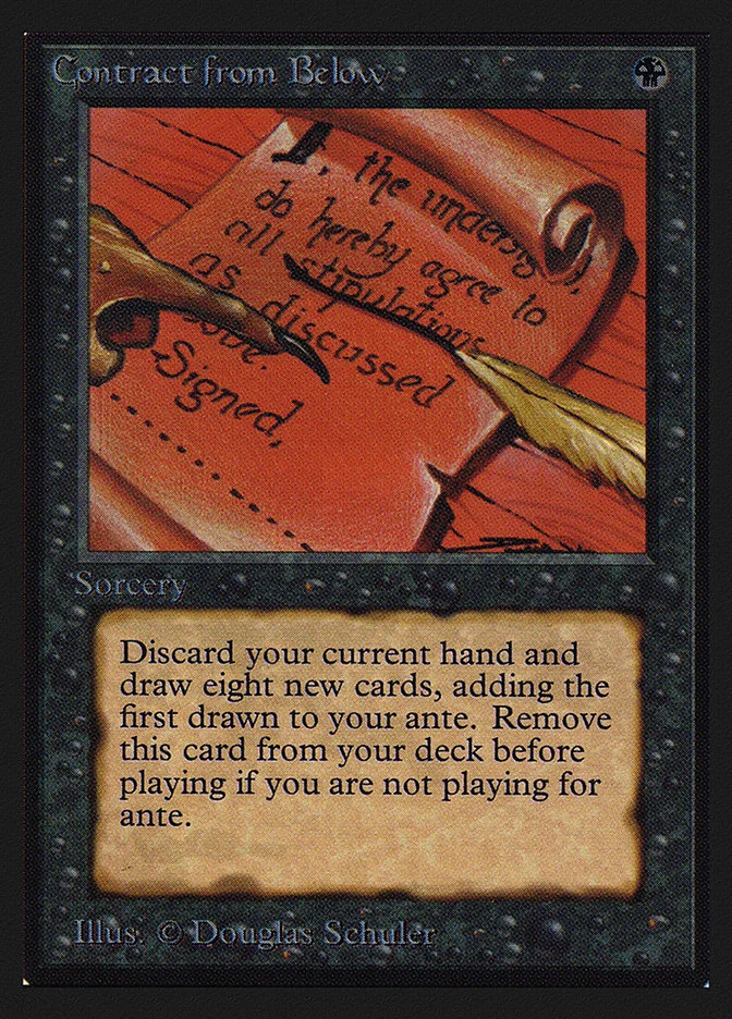 Contract from Below (Intl. Collectors' Edition) - Magic: The Gathering in TCG Land