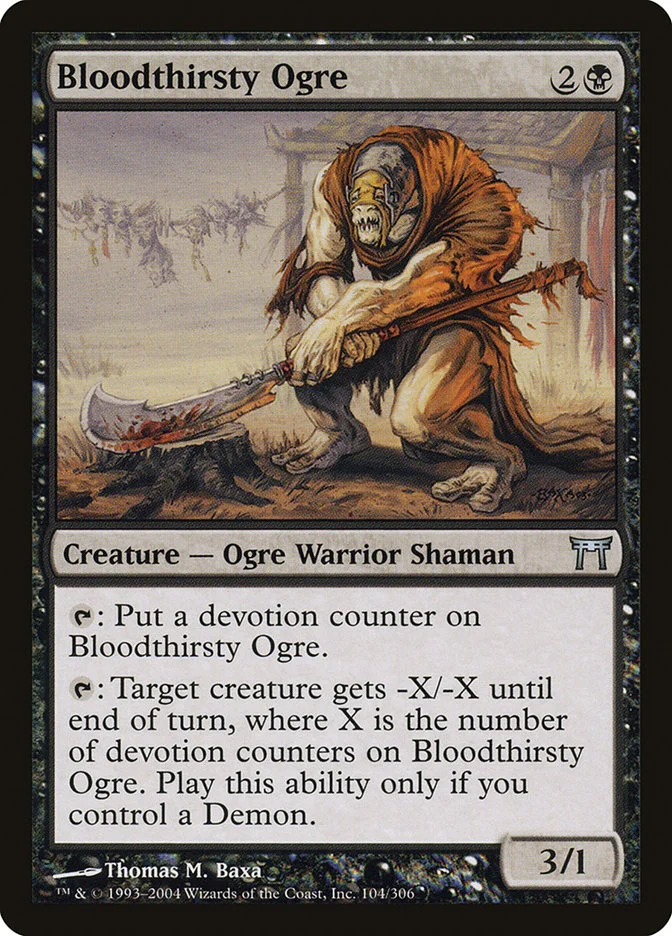 Bloodthirsty Ogre (Champions of Kamigawa) - Magic: The Gathering in TCG Land