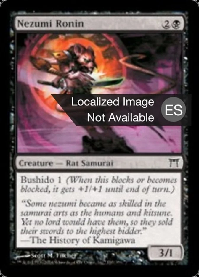 Ronin nezumi (Champions of Kamigawa) - Magic: The Gathering in TCG Land