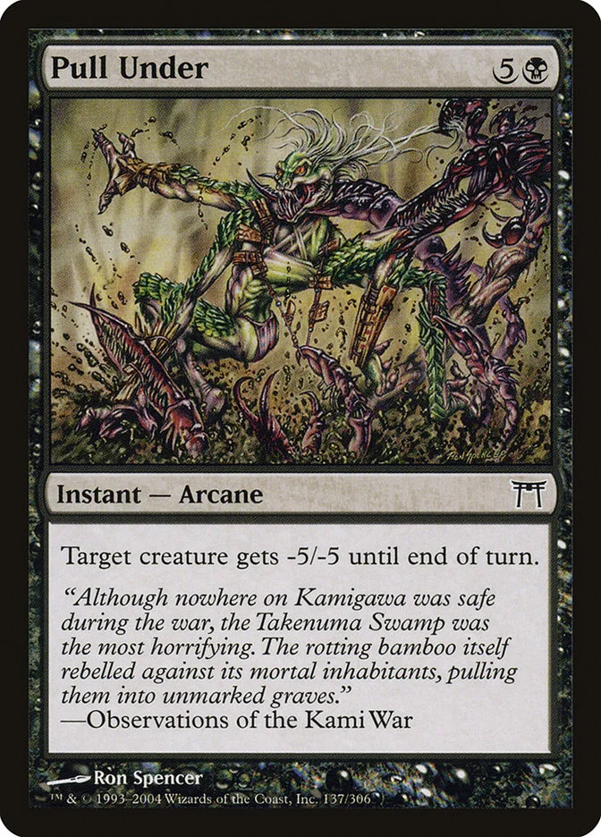 Pull Under (Champions of Kamigawa) - Magic: The Gathering in TCG Land