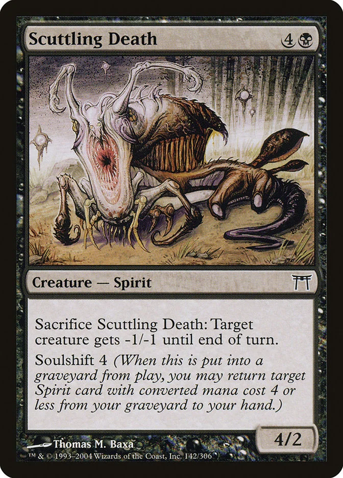 Scuttling Death (Champions of Kamigawa) - Magic: The Gathering in TCG Land México