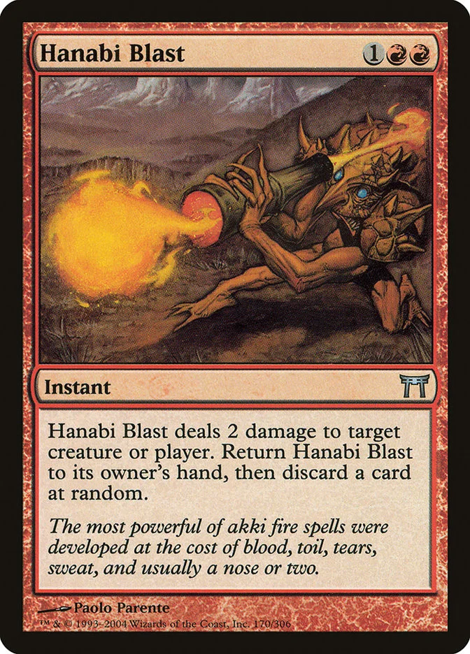 Hanabi Blast (Champions of Kamigawa) - Magic: The Gathering in TCG Land