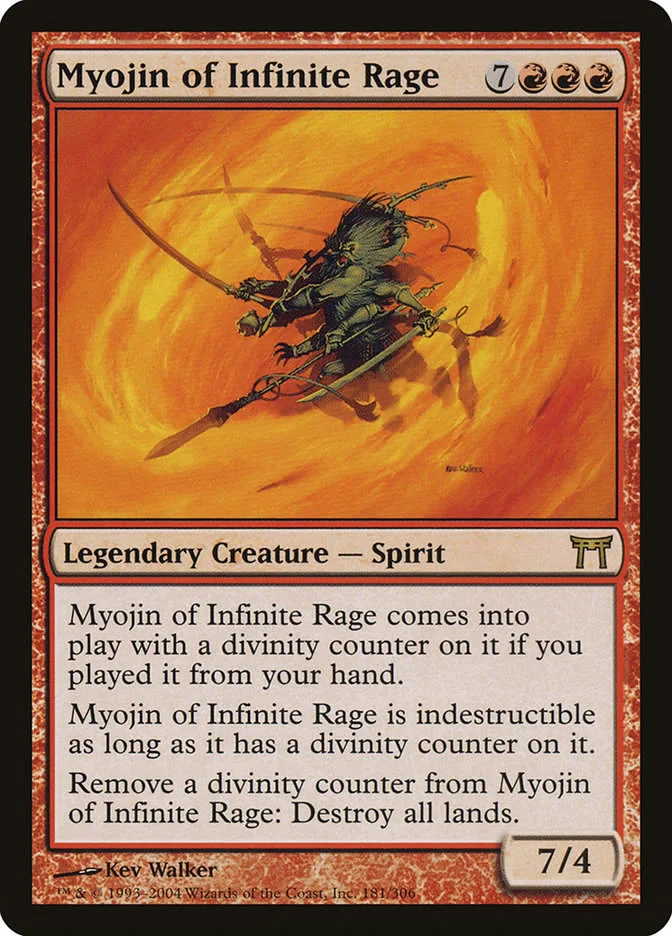 Myojin of Infinite Rage (Champions of Kamigawa) - Magic: The Gathering in TCG Land