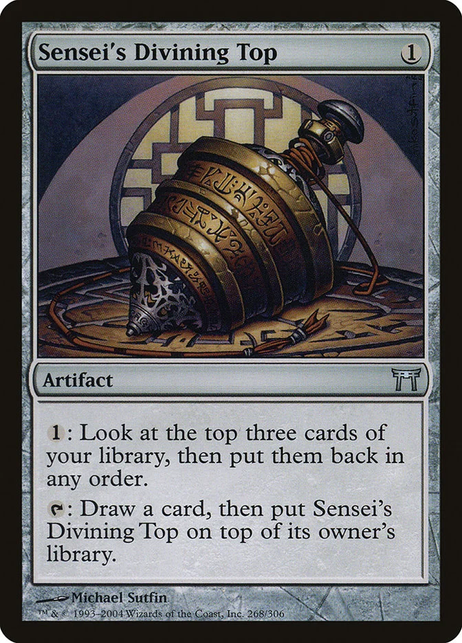 Sensei's Divining Top (Champions of Kamigawa) - Magic: The Gathering in TCG Land
