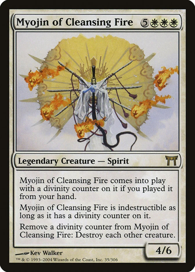 Myojin of Cleansing Fire (Champions of Kamigawa) - Magic: The Gathering in TCG Land