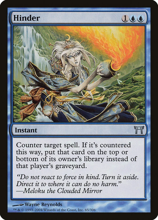 Hinder (Champions of Kamigawa) - Magic: The Gathering in TCG Land