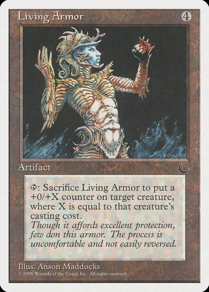 Living Armor (Chronicles) - Magic: The Gathering in TCG Land