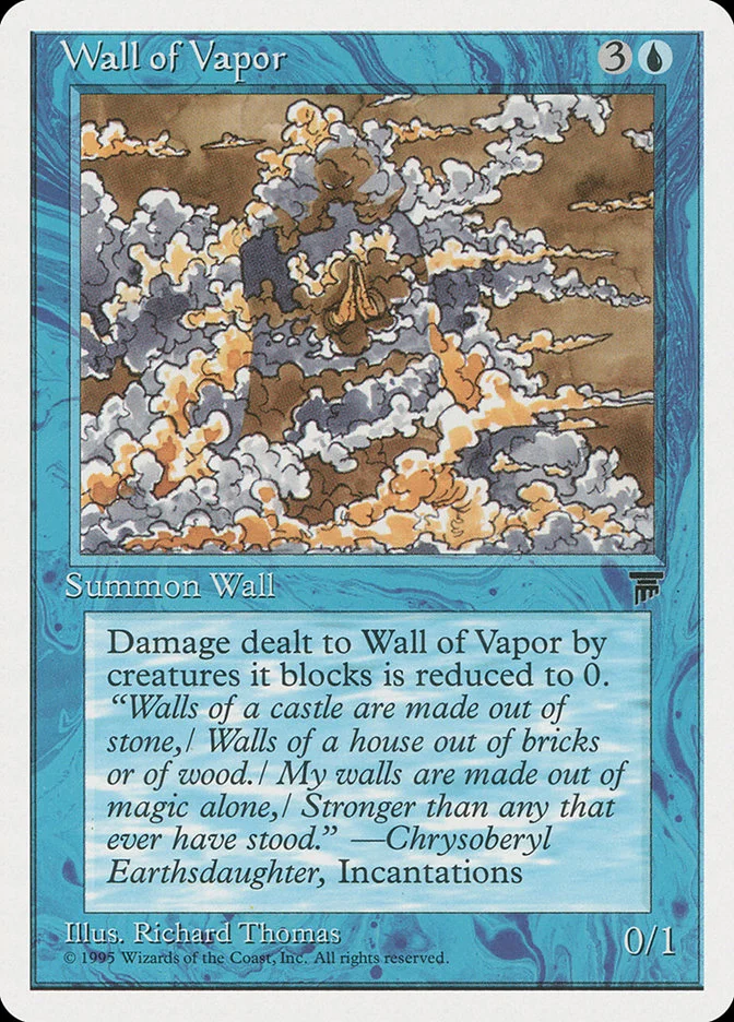 Wall of Vapor (Chronicles) - Magic: The Gathering in TCG Land