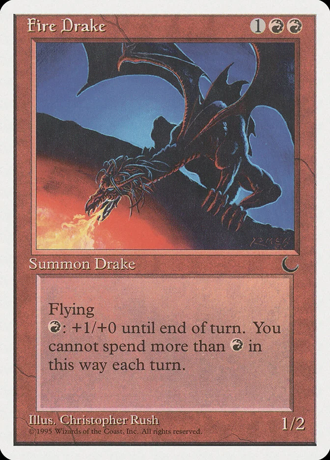 Fire Drake (Chronicles) - Magic: The Gathering in TCG Land
