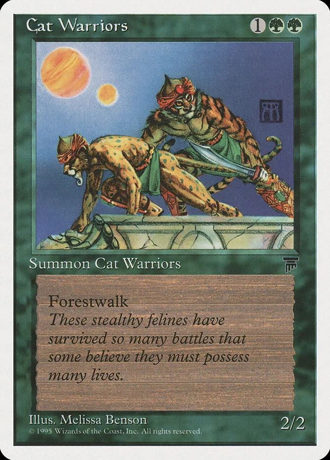 Cat Warriors (Chronicles) - Magic: The Gathering in TCG Land