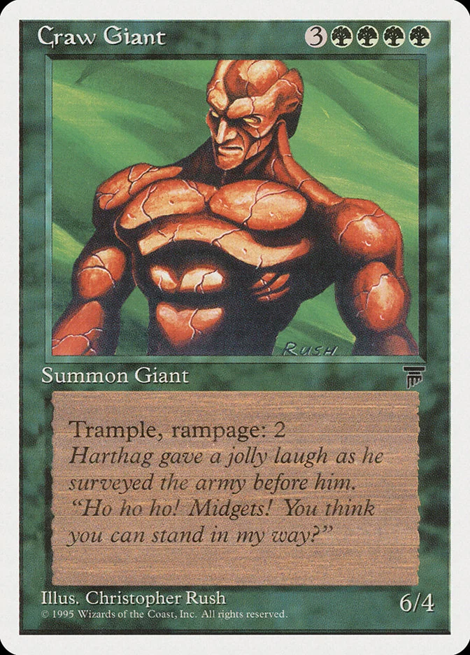 Craw Giant (Chronicles) - Magic: The Gathering in TCG Land
