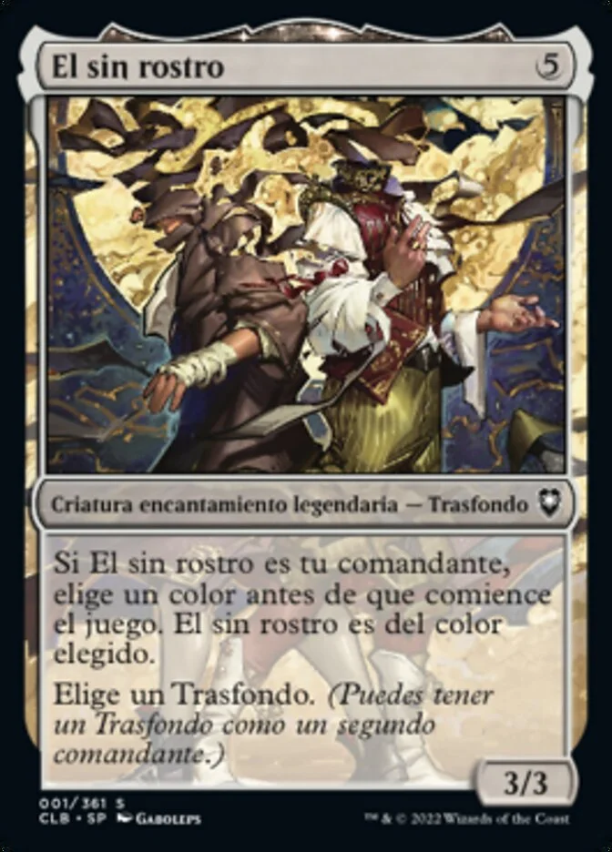 El sin rostro (Commander Legends: Battle for Baldur's Gate) - Magic: The Gathering in TCG Land México