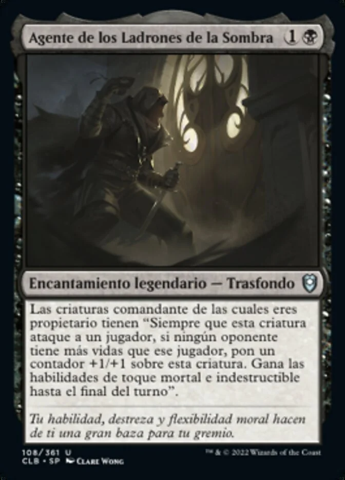 Agente de los Ladrones de la Sombra (Commander Legends: Battle for Baldur's Gate) - Magic: The Gathering in TCG Land