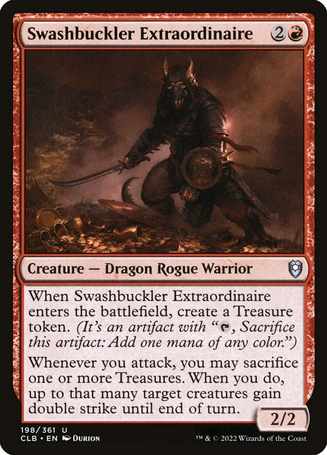 Swashbuckler Extraordinaire (Commander Legends: Battle for Baldur's Gate) - Magic: The Gathering in TCG Land