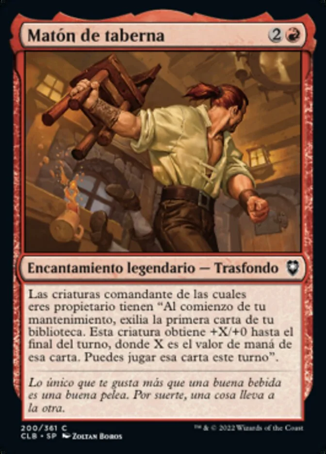 Matón de taberna (Commander Legends: Battle for Baldur's Gate) - Magic: The Gathering in TCG Land