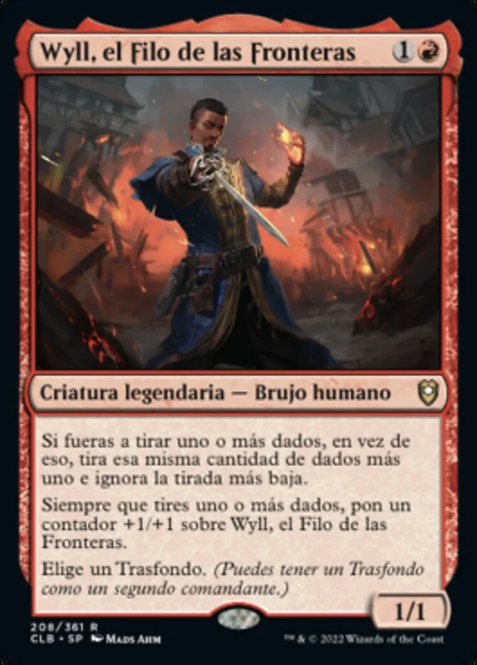 Wyll, el Filo de las Fronteras (Commander Legends: Battle for Baldur's Gate) - Magic: The Gathering in TCG Land