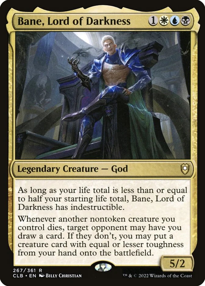 Bane, Lord of Darkness (Commander Legends: Battle for Baldur's Gate) - Magic: The Gathering in TCG Land