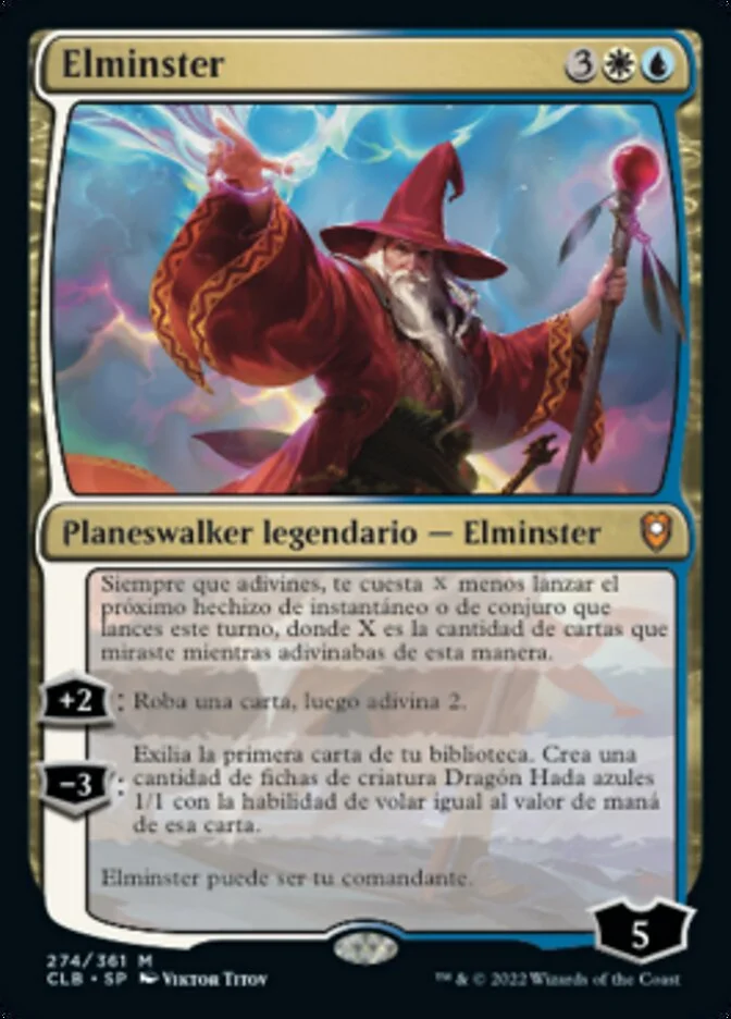 Elminster (Commander Legends: Battle for Baldur's Gate) - Magic: The Gathering in TCG Land México