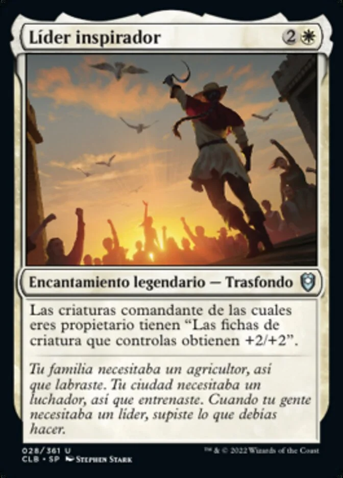 Líder inspirador (Commander Legends: Battle for Baldur's Gate) - Magic: The Gathering in TCG Land