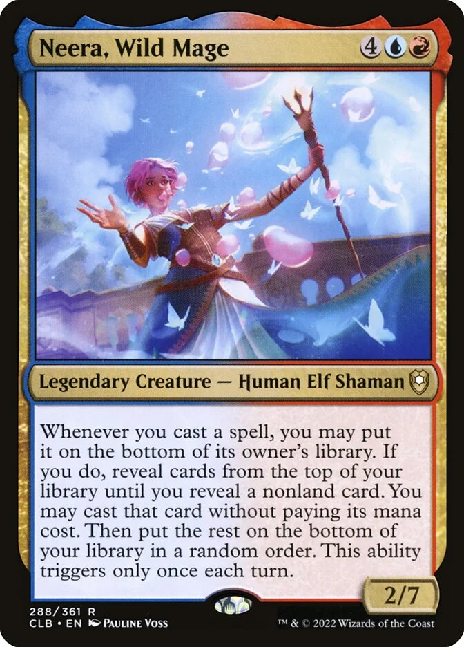 Neera, Wild Mage (Commander Legends: Battle for Baldur's Gate) - Magic: The Gathering in TCG Land