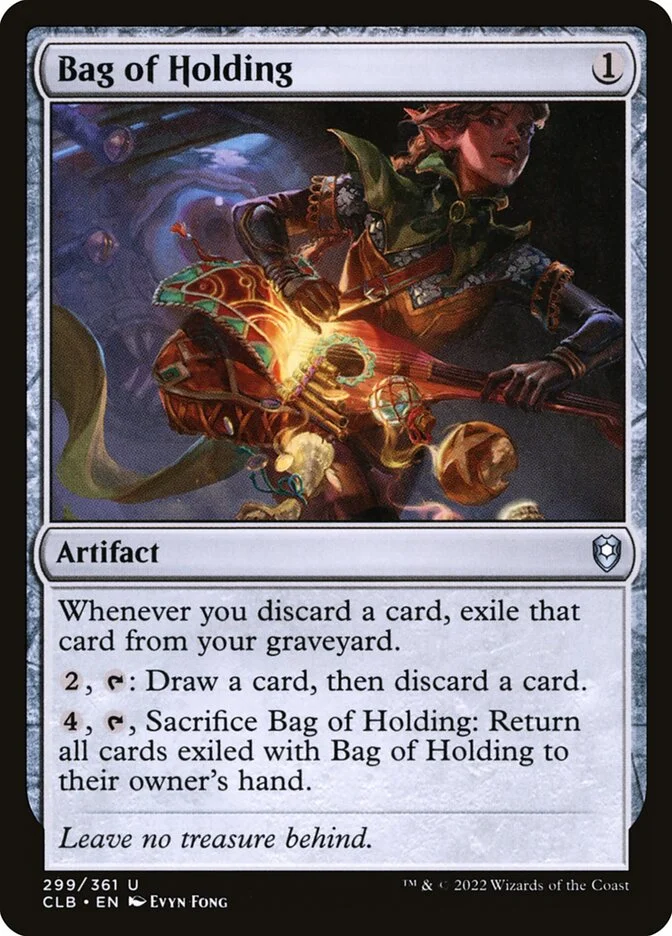 Bag of Holding (Commander Legends: Battle for Baldur's Gate) - Magic: The Gathering in TCG Land México