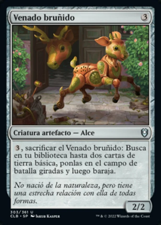 Venado bruñido (Commander Legends: Battle for Baldur's Gate) - Magic: The Gathering in TCG Land México