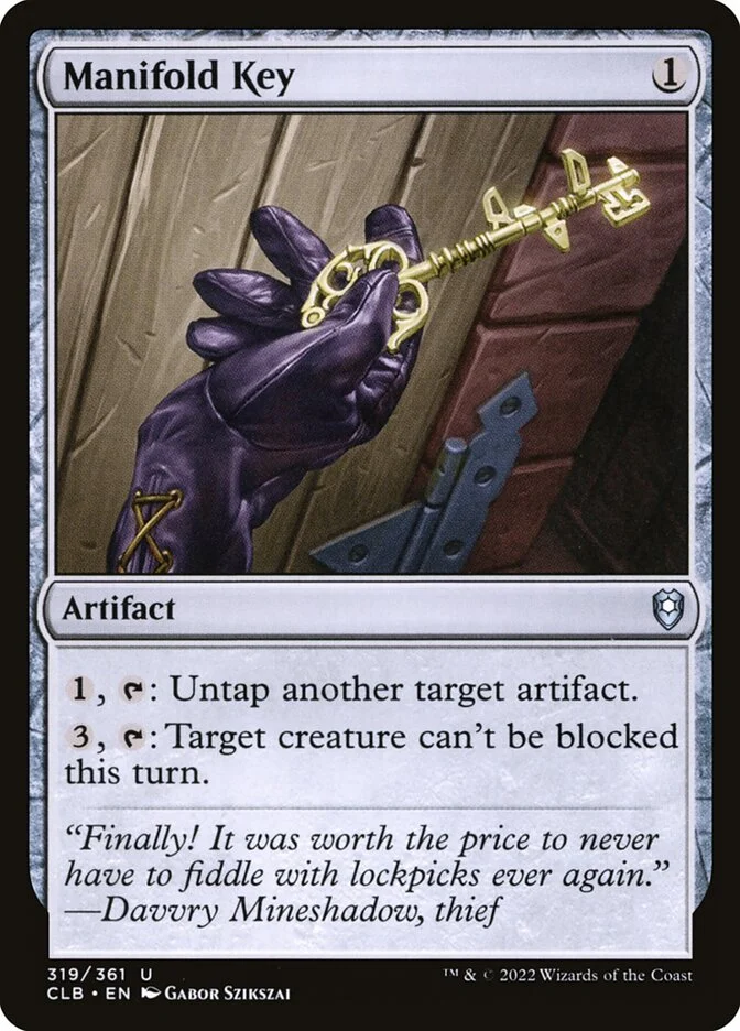 Manifold Key (Commander Legends: Battle for Baldur's Gate) - Magic: The Gathering in TCG Land