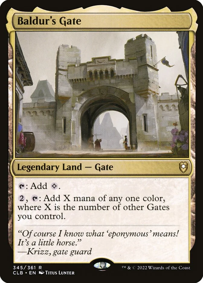 Baldur's Gate (Commander Legends: Battle for Baldur's Gate) - Magic: The Gathering in TCG Land