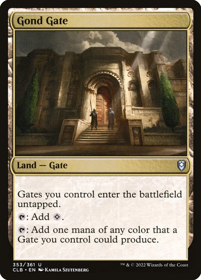 Gond Gate (Commander Legends: Battle for Baldur's Gate) - Magic: The Gathering in TCG Land México