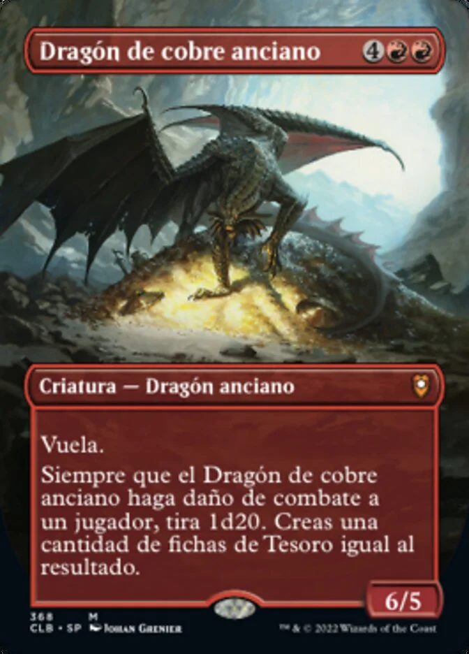 Dragón de cobre anciano (Commander Legends: Battle for Baldur's Gate) - Magic: The Gathering in TCG Land México