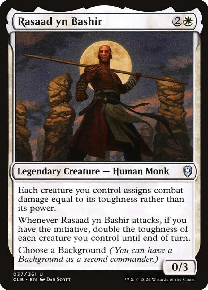 Rasaad yn Bashir (Commander Legends: Battle for Baldur's Gate) - Magic: The Gathering in TCG Land