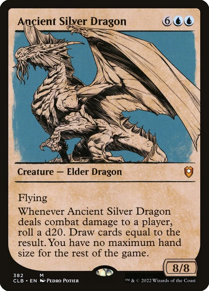 Ancient Silver Dragon (Commander Legends: Battle for Baldur's Gate) - Magic: The Gathering in TCG Land