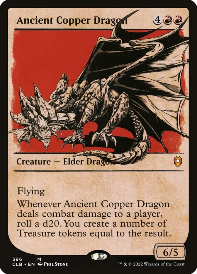 Ancient Copper Dragon (Commander Legends: Battle for Baldur's Gate) - Magic: The Gathering in TCG Land México