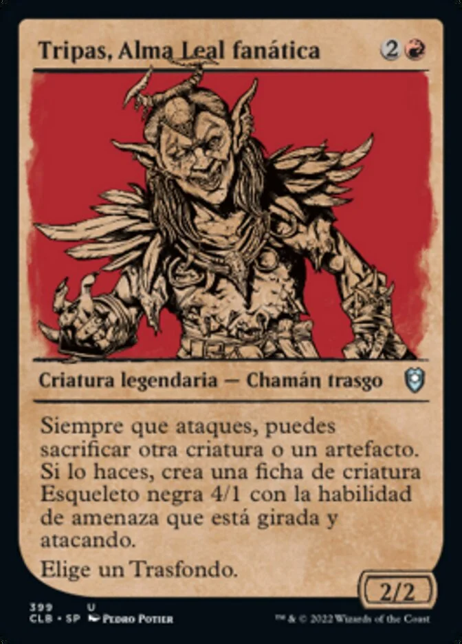 Tripas, Alma Leal fanática (Commander Legends: Battle for Baldur's Gate) - Magic: The Gathering in TCG Land