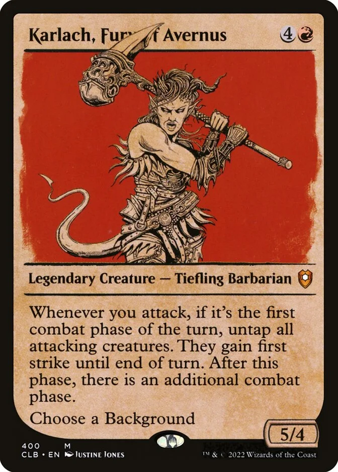 Karlach, Fury of Avernus (Commander Legends: Battle for Baldur's Gate) - Magic: The Gathering in TCG Land