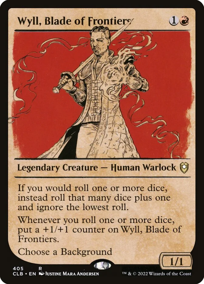 Wyll, Blade of Frontiers (Commander Legends: Battle for Baldur's Gate) - Magic: The Gathering in TCG Land