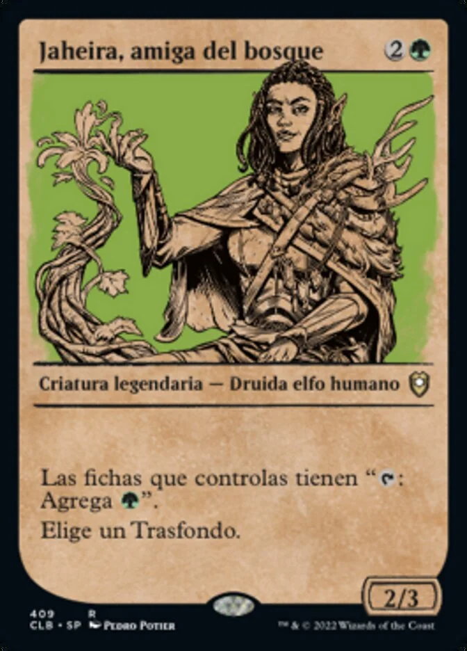 Jaheira, amiga del bosque (Commander Legends: Battle for Baldur's Gate) - Magic: The Gathering in TCG Land